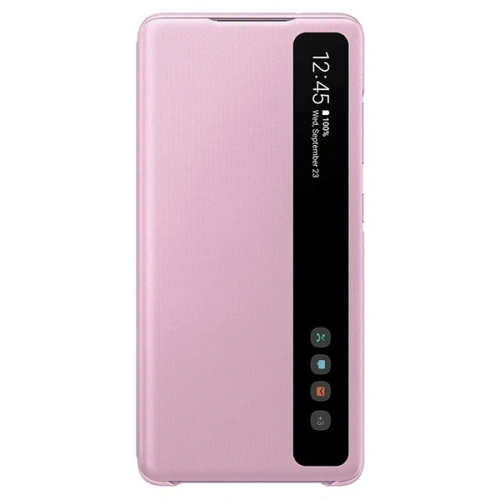 Kup Etui Samsung Galaxy S20 FE EF-ZG780CVEGEE fialová/violet Clear View Cover - SMG170VIO - {ean13} - Sklep Home Screen