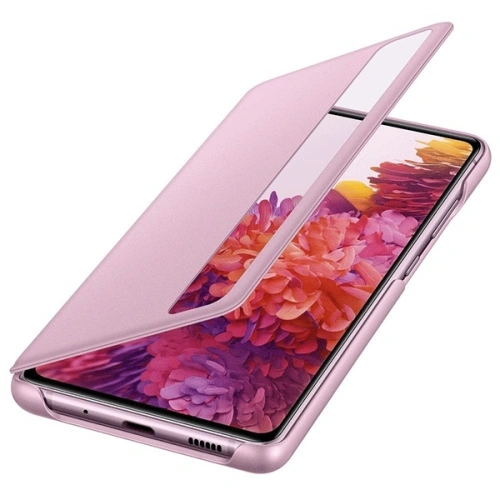 Buy Samsung Galaxy S20 FE EF-ZG780CVEGEE violet Clear View Cover - SMG170VIO - {ean13} - Home Screen Store Europe