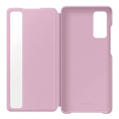 Buy Samsung Galaxy S20 FE EF-ZG780CVEGEE violet Clear View Cover - SMG170VIO - {ean13} - Home Screen Store Europe