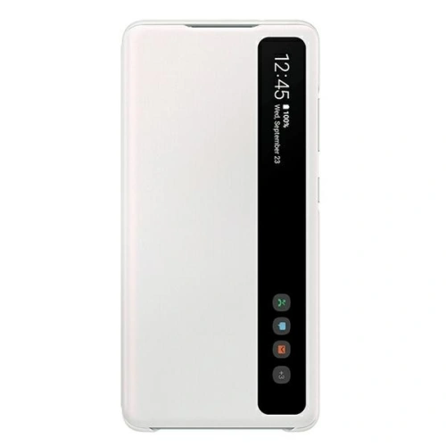 Kup Etui Samsung Galaxy S20 FE EF-ZG780CWEGEE bílý/white Clear View Cover - SMG171WHT - {ean13} - Sklep Home Screen