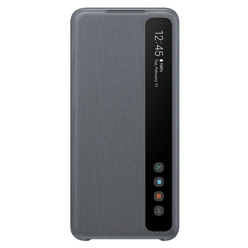 Kup Etui Samsung Galaxy S20 EF-ZG980CJ szürke/gray Clear View Cover - SMG173GRY - {ean13} - Sklep Home Screen