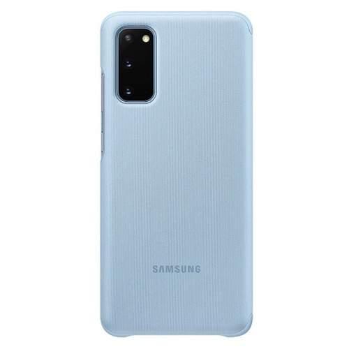Kup Etui Samsung Galaxy S20 EF-ZG980CL albastru/sky blue Clear View Cover - SMG174BLU - {ean13} - Sklep Home Screen