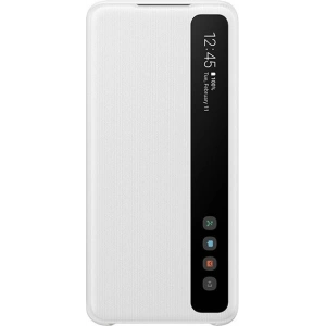 Kup Etui Samsung Galaxy S20 EF-ZG980CW fehér/white Clear View Cover - SMG176WHT - {ean13} - Sklep Home Screen