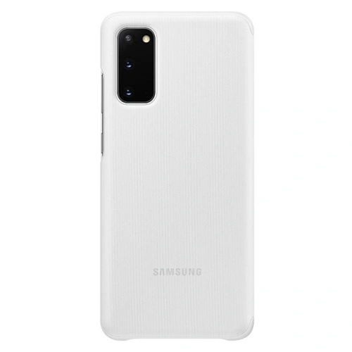 Kup Etui Samsung Galaxy S20 EF-ZG980CW bílý/white Clear View Cover - SMG176WHT - {ean13} - Sklep Home Screen