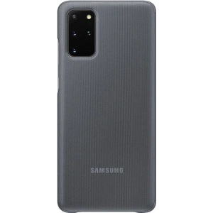 Kup Etui Samsung Galaxy S20+ Plus EF-ZG985CJ szary/gray Clear View Cover - SMG178GRY - {ean13} - Sklep Home Screen