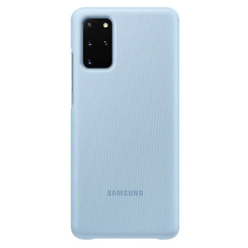 Kup Etui Samsung Galaxy S20+ Plus EF-ZG985CL albastru/sky blue Clear View Cover - SMG179BLU - {ean13} - Sklep Home Screen