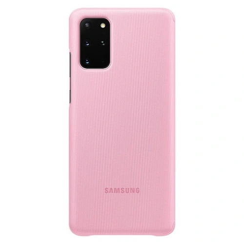 Kup Etui Samsung Galaxy S20+ Plus EF-ZG985CP różowy/pink Clear View Cover - SMG180PNK - {ean13} - Sklep Home Screen