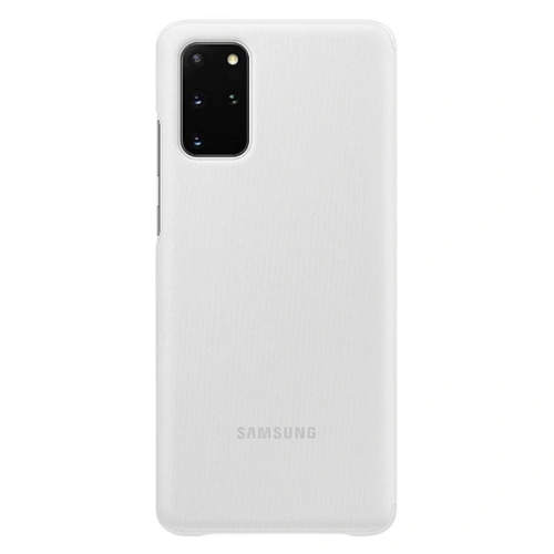 Kup Samsung Gehäuse Galaxy S20+ Plus EF-ZG985CW weiß/weiß Clear View Cover - SMG181WHT - {ean13} - Sklep Home Screen