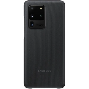 Kup Etui Samsung Galaxy S20 Ultra EF-ZG988CB czarny/black Clear View Cover - SMG182BLK - {ean13} - Sklep Home Screen