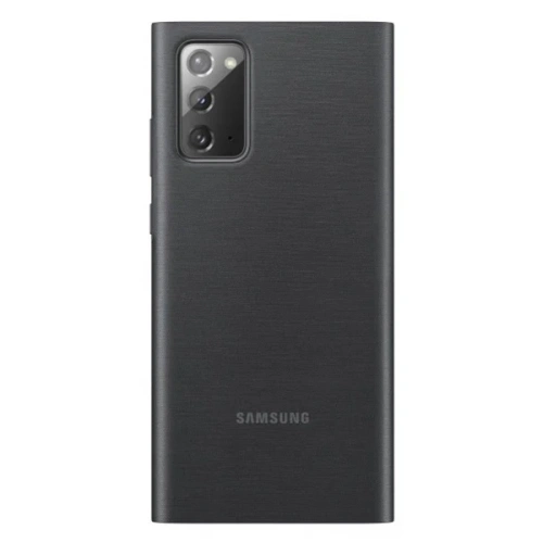 Kup Etui Samsung Galaxy Note 20 EF-ZN980CB negru/black Clear View Cover - SMG185BLK - {ean13} - Sklep Home Screen