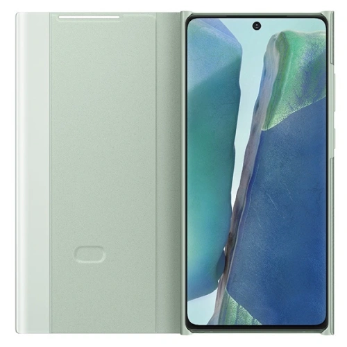 Kup Etui Samsung Galaxy Note 20 EF-ZN980CM mátový/mint Clear View Cover - SMG186MNT - {ean13} - Sklep Home Screen