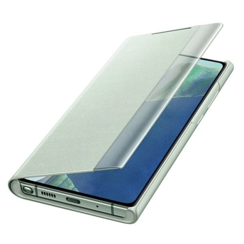 Kup Etui Samsung Galaxy Note 20 EF-ZN980CM mentă/Clear View Cover - SMG186MNT - {ean13} - Sklep Home Screen