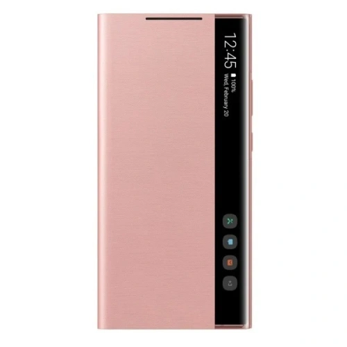 Kup Etui Samsung Galaxy Note 20 Ultra EF-ZN985CA měděně hnědá/copper brown Clear View Cover - SMG187BR - {ean13} - Sklep Home Screen