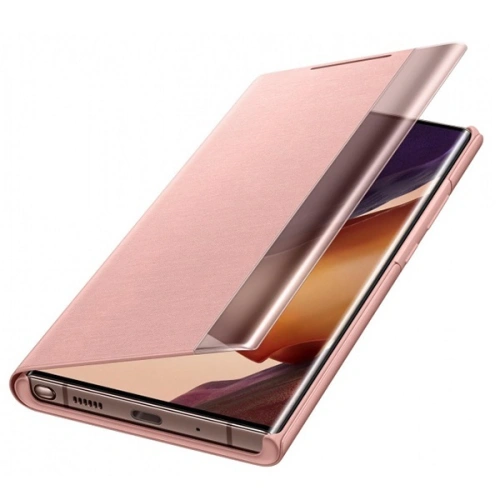 Kup Etui Samsung Galaxy Note 20 Ultra EF-ZN985CA bronz cupru/Copper Brown Clear View Cover - SMG187BR - {ean13} - Sklep Home Screen