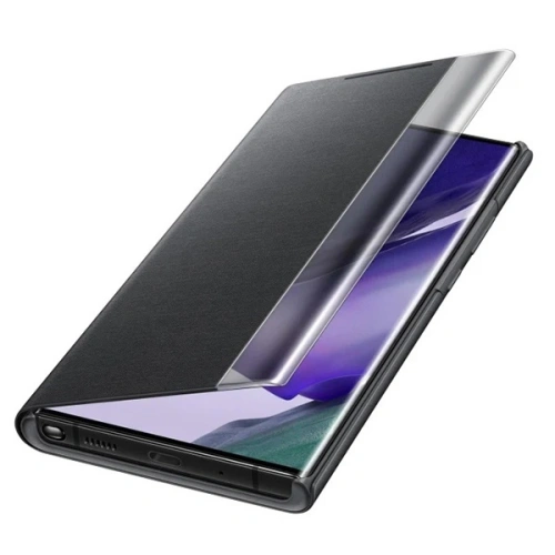Kup Etui Samsung Galaxy Note 20 Ultra EF-ZN985CB černý/black Clear View Cover - SMG188BLK - {ean13} - Sklep Home Screen