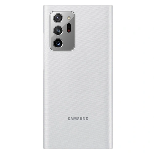 Kup Etui Samsung Galaxy Note 20 Ultra EF-ZN985CS białe srebro/white silver Clear View Cover - SMG189WHTSLV - {ean13} - Sklep Home Screen
