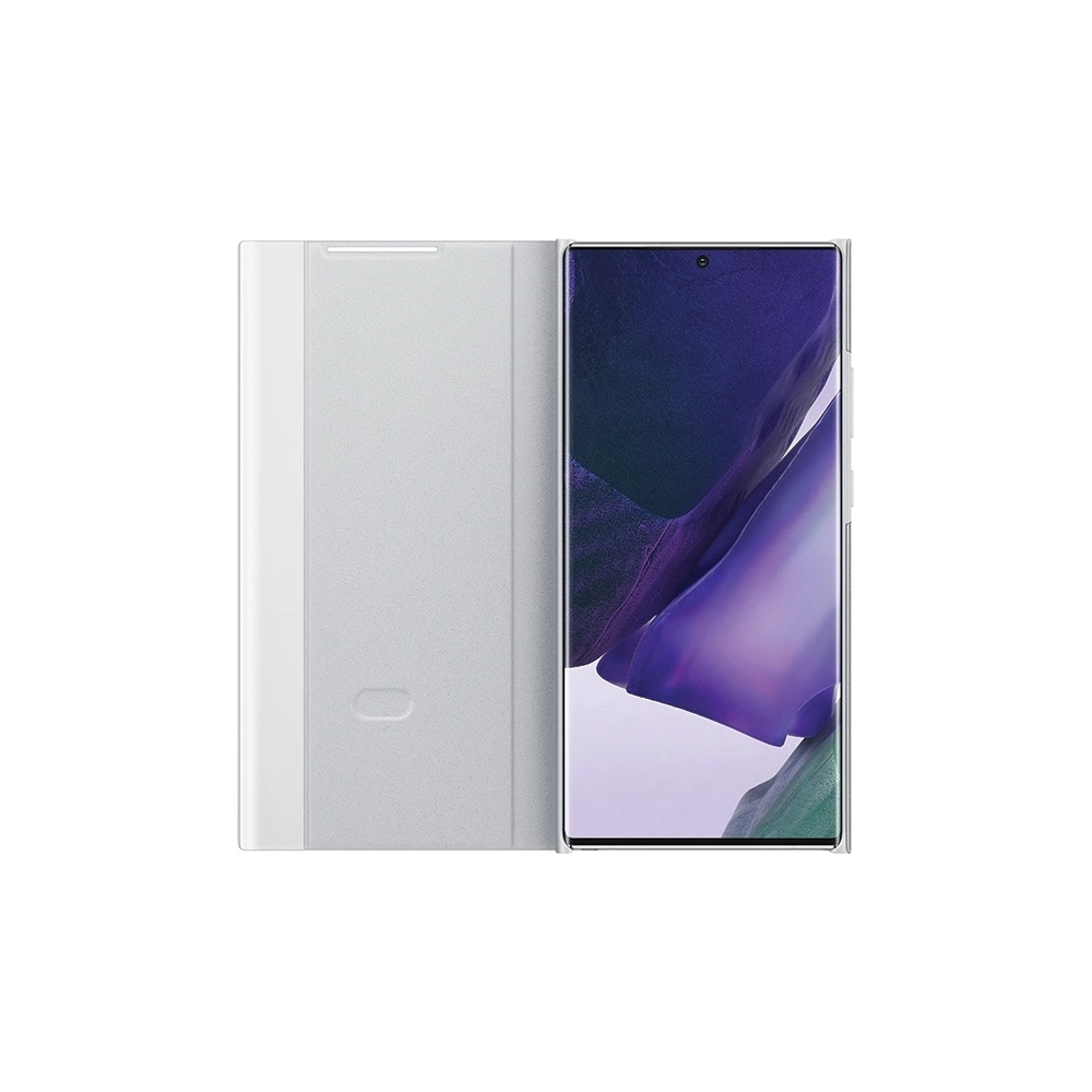 Etui Samsung Galaxy Note 20 Ultra EF-ZN985CS białe srebro/white silver Clear View Cover