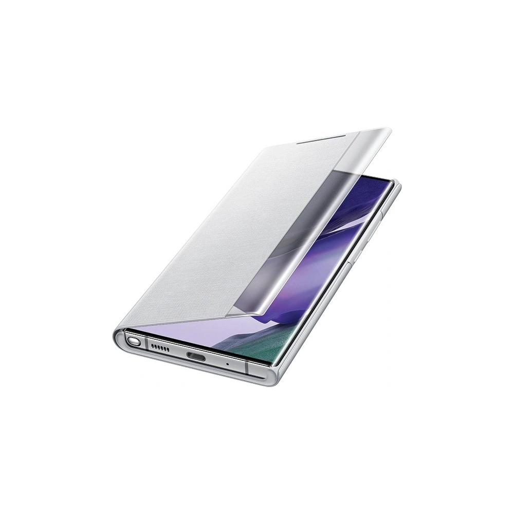 Etui Samsung Galaxy Note 20 Ultra EF-ZN985CS białe srebro/white silver Clear View Cover