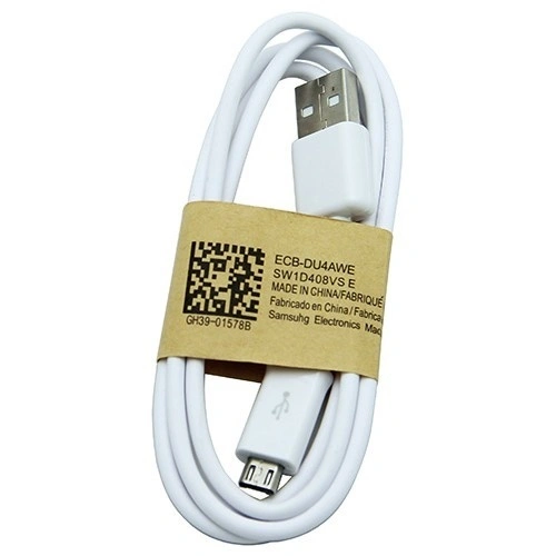 Kup Kabel microUSB Samsung ECB-DU4AWE bulk 100 cm bílý/white - SMG194WHT - {ean13} - Sklep Home Screen