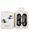 Kabel Samsung EP-DG930MB USB-C  2 buc. negru/black