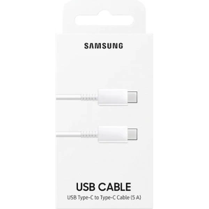 Cablu Samsung EP-DN975BW USB-C la USB-C încărcare rapidă alb/white