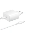 Ładowarka sieciowa Samsung EP-TA845XW PD 45W + kabel USB-C Super Fast Charge biały/white