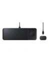 Indukční nabíječka Samsung EP-P6300TB Trio 9W černá/black