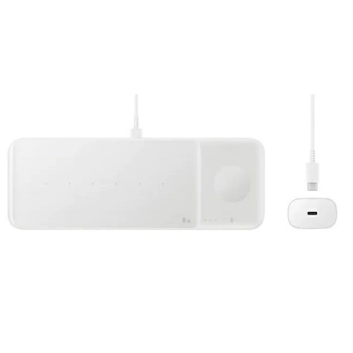 Kup Încărcătorul wireless Samsung EP-P6300TW Trio 9W alb/white - SMG246WH - {ean13} - Sklep Home Screen