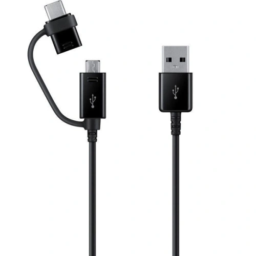 Kup Ładowarka samochodowa Samsung EP-L1100WB 15W + USB-C i microUSB czarny/black - SMG249BLK - {ean13} - Sklep Home Screen