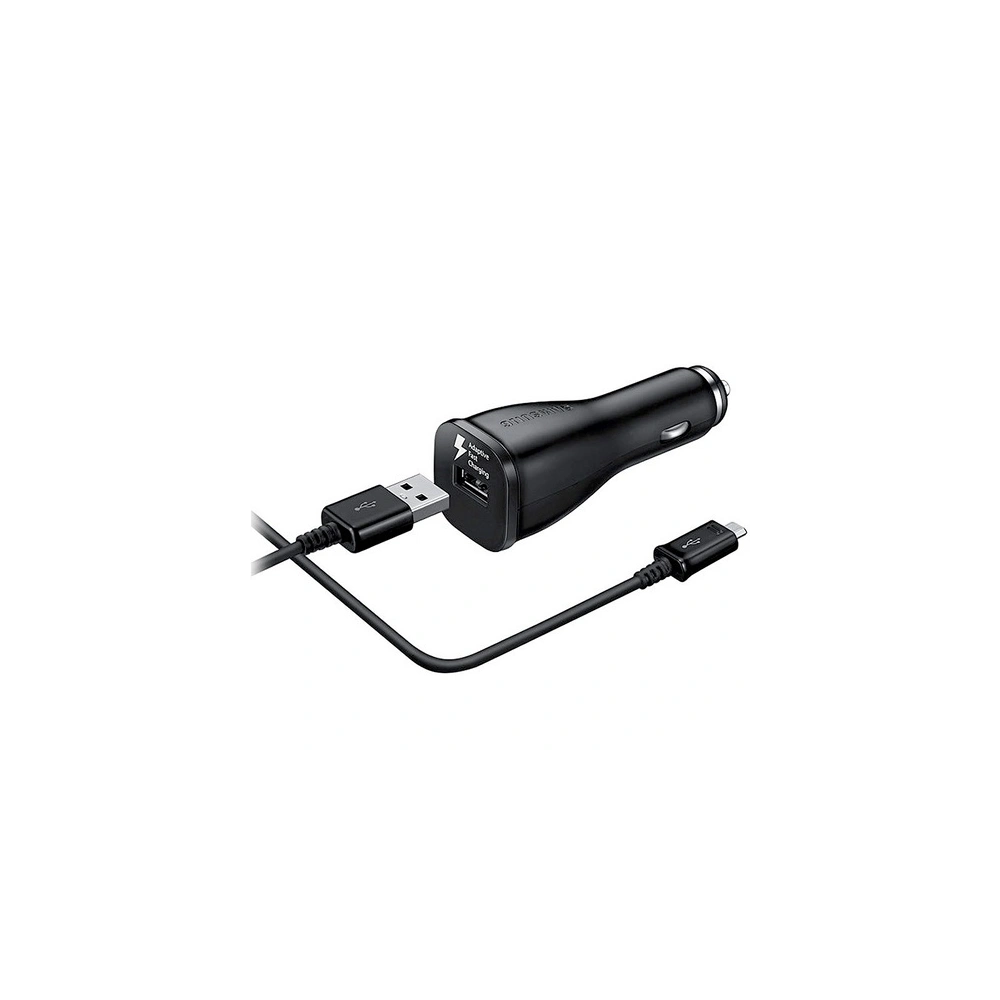 Ładowarka samochodowa Samsung EP-LN915UB blister microUSB 2A fast charge czarny/black
