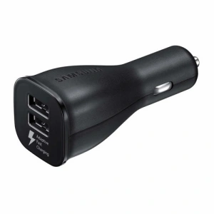 Ładowarka samochodowa Samsung EP-LN920BB 2xUSB + microUSB Fast Charging