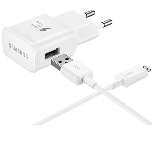 Buy Samsung Charger EP-TA20EWEU blister + ECB-DU4AWE fast charge micro - SMG258 - {ean13} - Home Screen Store Europe