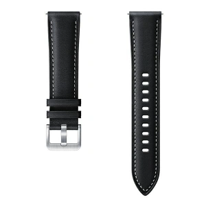 Kup Samsung Armband Galaxy Watch ET-SLR85SBEGEU Stitch Leder schwarz/schwarz - SMG262BLK - {ean13} - Sklep Home Screen