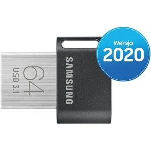 Kup Pendrive Samsung 64GB MUF-64AB/APC FIT Plus USB 3.1 szary/gray - SMG279GRY - {ean13} - Sklep Home Screen