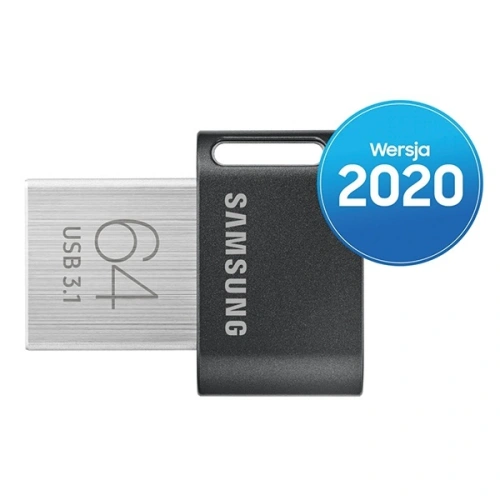 Kup Pendrive Samsung 64GB MUF-64AB/APC FIT Plus USB 3.1 šedý/gray - SMG279GRY - {ean13} - Sklep Home Screen