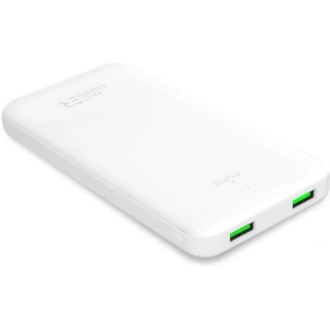 Powerbank Puro White Fast Charger 10000 mAh, 2xUSB (biały)