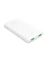 Puro White Fast Charger Powerbank 10000 mAh, 2xUSB (white)