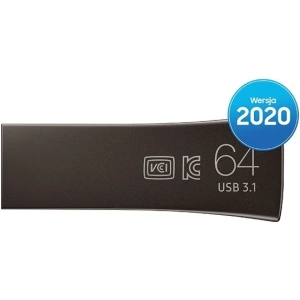Kup Pendrive Samsung 64GB MUF-64BE4/APC USB 3.1 szary/titan grey - SMG281GRY - {ean13} - Sklep Home Screen