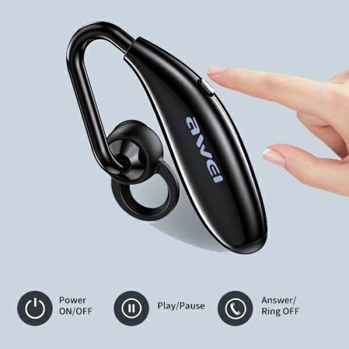 Kup Słuchawka AWEI Bluetooth mono N5 czarny/black - AWEI061BLK - {ean13} - Sklep Home Screen