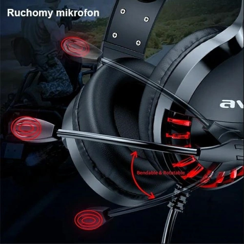 Buy AWEI Gaming Headphones ES-770i with microphone black - AWEI062BLK - {ean13} - Home Screen Store Europe