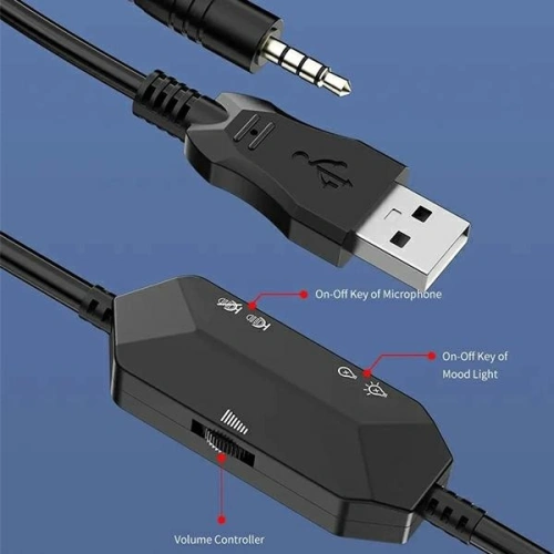 Kup Słuchawki AWEI gaming ES-770i nauszne gamingowe z mikrofonem czarny/black - AWEI062BLK - {ean13} - Sklep Home Screen
