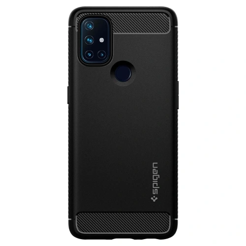 Kup Etui Spigen Rugged Armor Oneplus Nord N10 5G Matte Black - SPN1424BLK - {ean13} - Sklep Home Screen