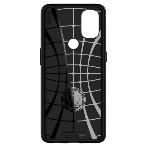 Kup Etui Spigen Rugged Armor Oneplus Nord N10 5G Matte Black - SPN1424BLK - {ean13} - Sklep Home Screen
