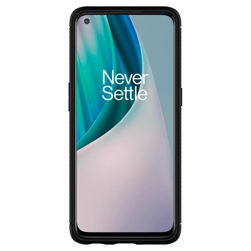 Kup Etui Spigen Rugged Armor Oneplus Nord N10 5G Matte Black - SPN1424BLK - {ean13} - Sklep Home Screen