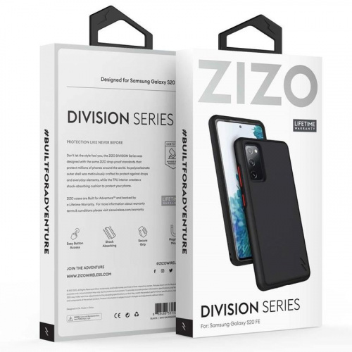 Etui Zizo Division Samsung Galaxy S20 FE (Nylon Black)