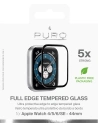 Kup Gehärtetes Glas PURO Full Edge Tempered Glass Apple Watch 4/5/6/7/8/9/SE 44/45mm (schwarz) - PUR381BLK - {ean13} - Sklep Home Screen
