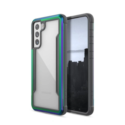 Buy X-Doria Raptic Shield Aluminum Case Samsung Galaxy S21 (Antimicrobial protection) (Iridescent) - XDR106IRI - {ean13} - Home Screen Store Europe