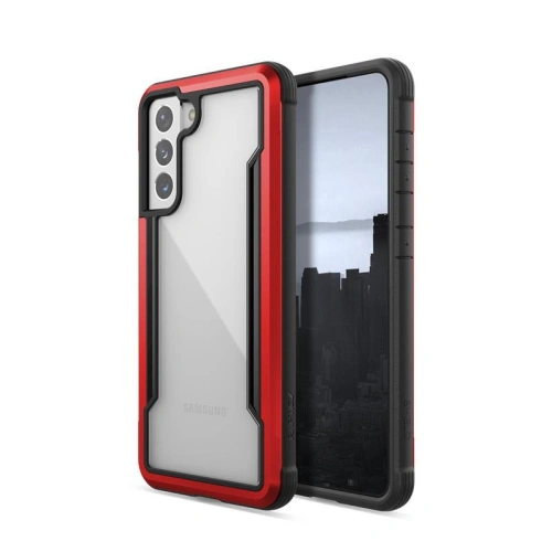 Buy X-Doria Raptic Shield Aluminum Case Samsung Galaxy S21 (Antimicrobial protection) (Red) - XDR107RED - {ean13} - Home Screen Store Europe