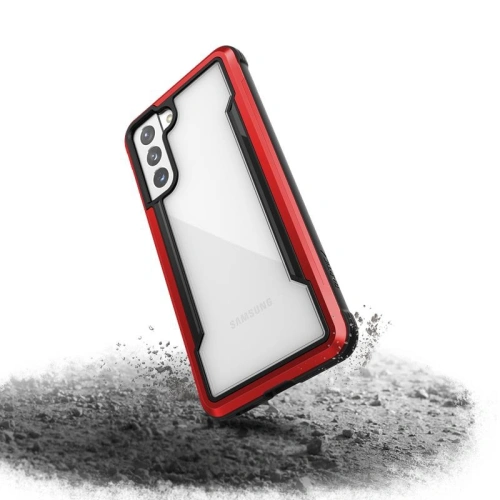 Buy X-Doria Raptic Shield Aluminum Case Samsung Galaxy S21 (Antimicrobial protection) (Red) - XDR107RED - {ean13} - Home Screen Store Europe