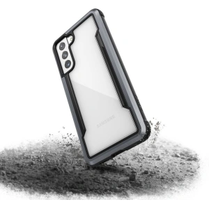 Etui aluminiowe X-Doria Raptic Shield - Etui aluminiowe Samsung Galaxy S21 (Antimicrobial protection) (Black)
